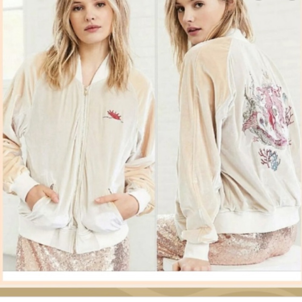 NWOT silence + noise Mermaid Jacket